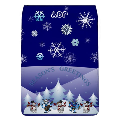 Season s Greetings Removable Flap Cover By Joy Johns Front