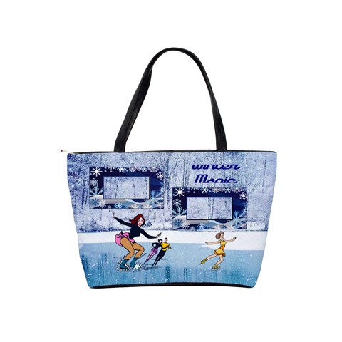 Winter Magic Shoulder Bag By Joy Johns Back