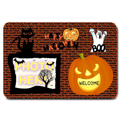 Halloween Large Doormat By Joy Johns 30 x20  Door Mat