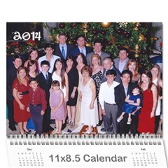 Calendario 2014 - Wall Calendar 11  x 8.5  (12-Months)