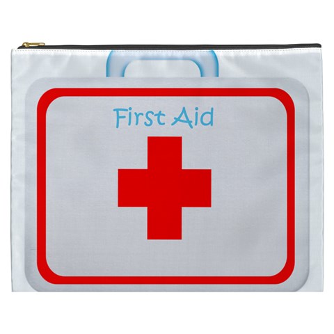 First Aid Cosmetic Bag Xxxl By Eleanor Norsworthy Front