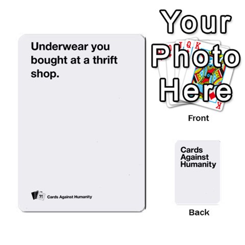 Cah White Cards 6 By Steven Front - Heart2