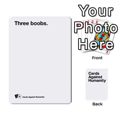 Cah White Cards 6 By Steven Front - Heart5