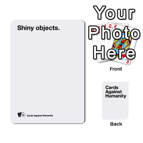 Cah White Cards 6 By Steven Front - Heart8