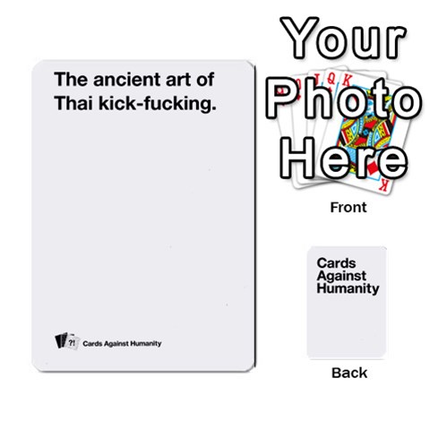 Cah White Cards 6 By Steven Front - Diamond2