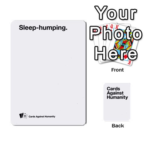Cah White Cards 6 By Steven Front - Diamond5