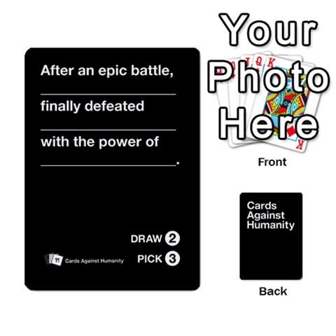 Cah Black Cards 4 By Steven Front - Club7