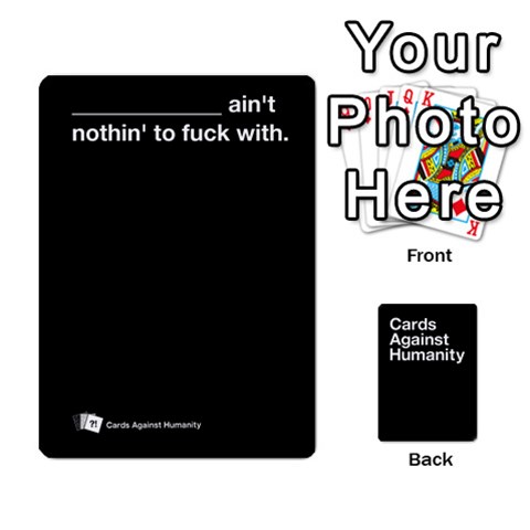 Ace Cah Black Cards 4 By Steven Front - ClubA