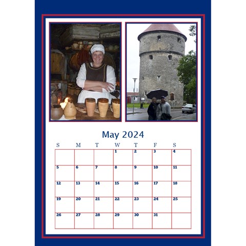 My Picture Desktop Calendar By Deborah May 2024