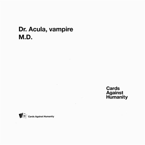 Cah White Cards 7 By Steven Front - Diamond6