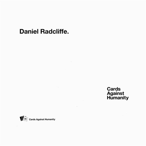 Cah White Cards 7 By Steven Front - Diamond9