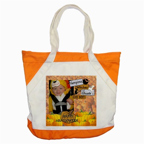 Halloween Accent Tote By Lil Front