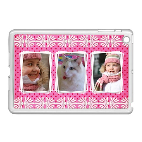 Princess Apple Ipad Mini Case (white) By Deborah Front