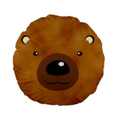 bear - Standard 15  Premium Round Cushion 