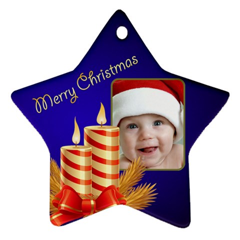 My Little Star 2 Ornament (star) By Deborah Front