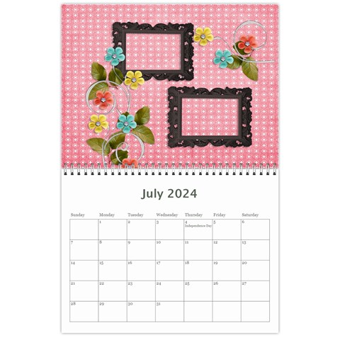 Wall Calendar 11 X 8 5 Jul 2024