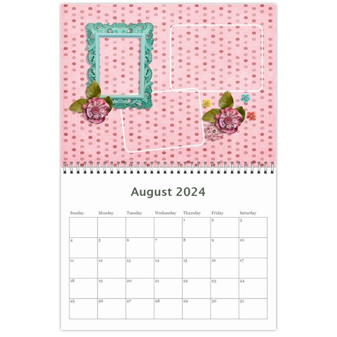 Wall Calendar 11 X 8 5 Aug 2024