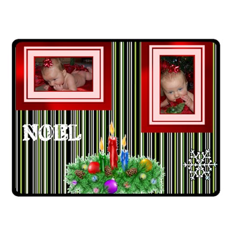 Noel Small Blanket 3 By Joy Johns 50 x40  Blanket Front