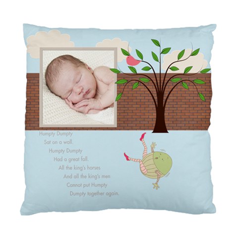 Humpty Dumpty One Side Cushion By Chatting Front
