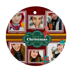 merry christmas - Ornament (Round)