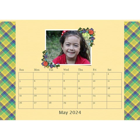 Desktop Calendar 8 5  X 6  May 2024