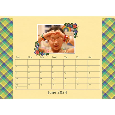 Desktop Calendar 8 5  X 6  Jun 2024