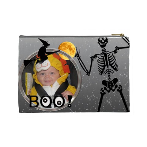 Halloween Large Cosmetic Bag By Lil Back