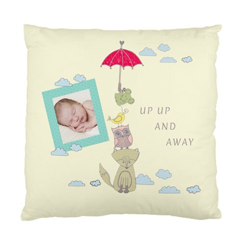 Up,up And Away Cushion By Chatting Front