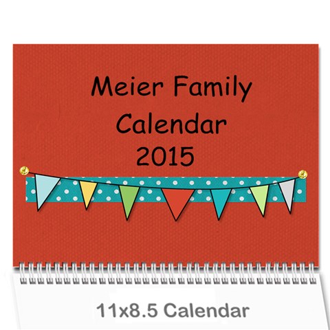 2015 New Calendar 5 By Martha Meier Cover