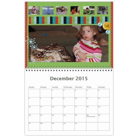 2015 New Calendar 5 By Martha Meier Dec 2015