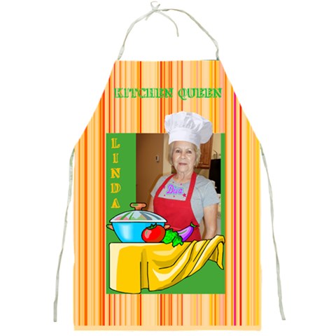 Kitchen Queen Apron By Joy Johns Front