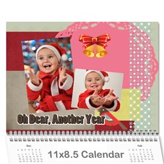 Year calendar - Wall Calendar 11  x 8.5  (12-Months)