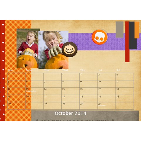 Year Of Calendar By C1 Oct 2014
