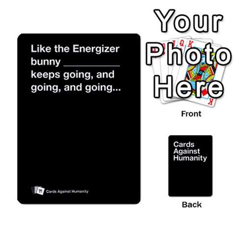 Cah Black Cards 5 By Steven Front - Heart5