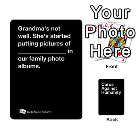 Cah Black Cards 5 By Steven Front - Diamond4