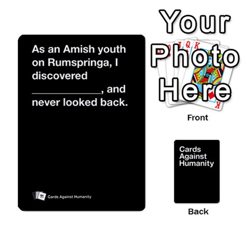 Cah Black Cards 5 By Steven Front - Diamond6