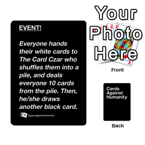 Queen Cah Black Cards 5 By Steven Front - ClubQ