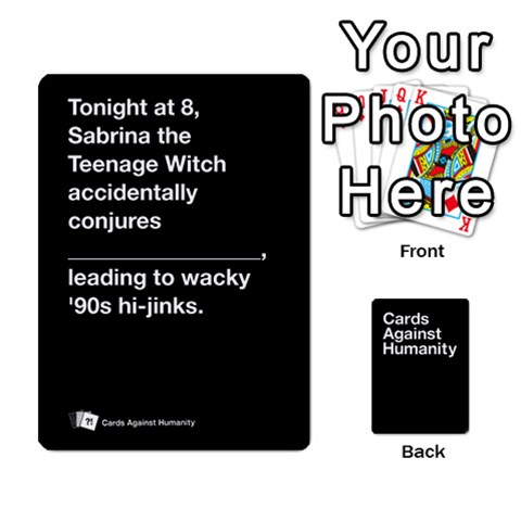 Cah Black Cards 5 By Steven Front - Spade7