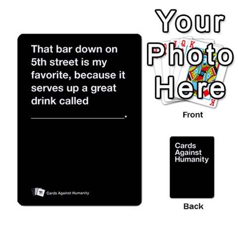 Cah Black Cards 5 By Steven Front - Spade8