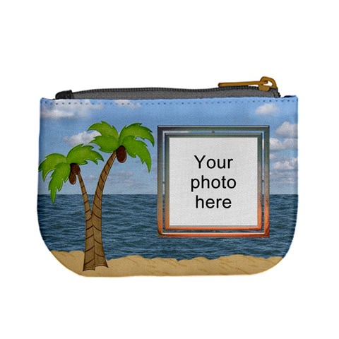 Palm Tree Mini Coin Purse By Lil Back