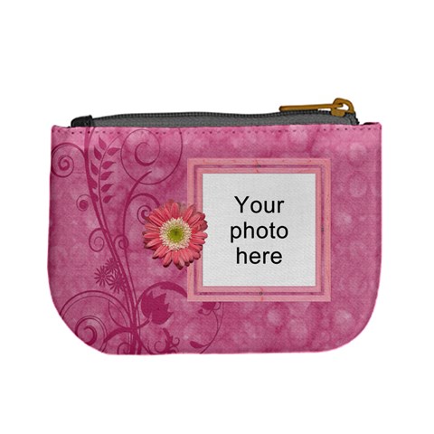 Pink Mini Coin Purse By Lil Back