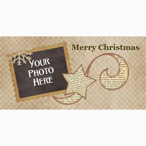 And To All A Good Night Card 2 By Lisa Minor 8 x4  Photo Card - 1