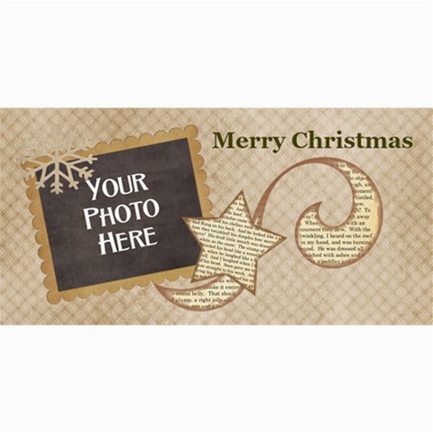 And To All A Good Night Card 2 By Lisa Minor 8 x4  Photo Card - 10