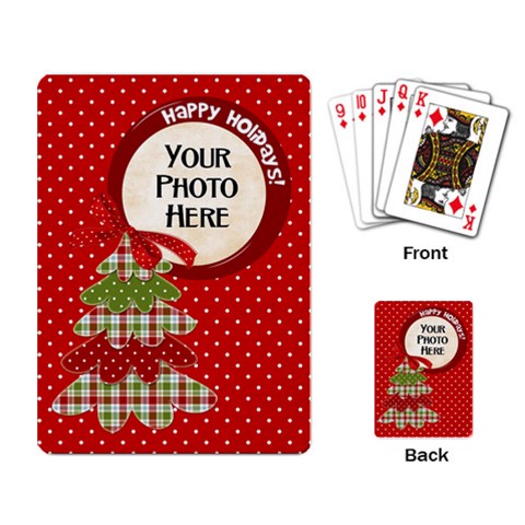 Joyful Joyful Playing Cards 3 By Lisa Minor Back