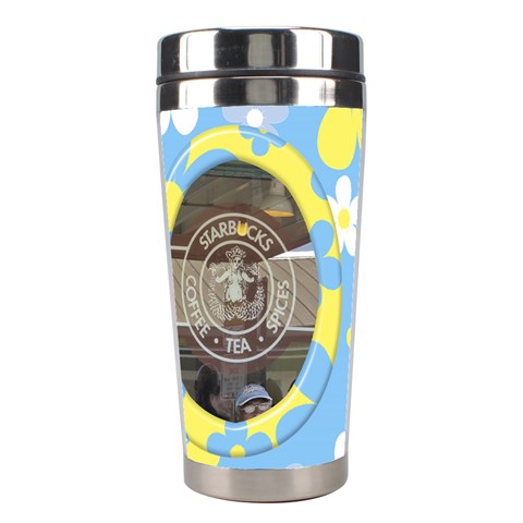 Sunshine Stainless Steel Travel Tumbler By Deborah Left