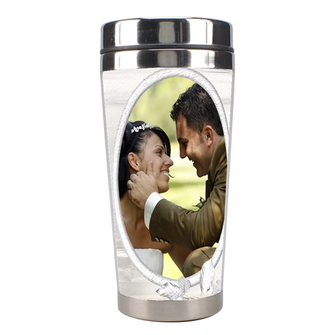 Love Stainless Steel Travel Tumbler By Deborah Right