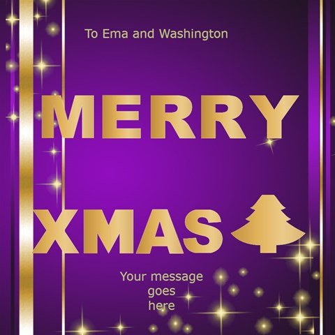 A Merry Christmas 3d Card By Deborah Inside