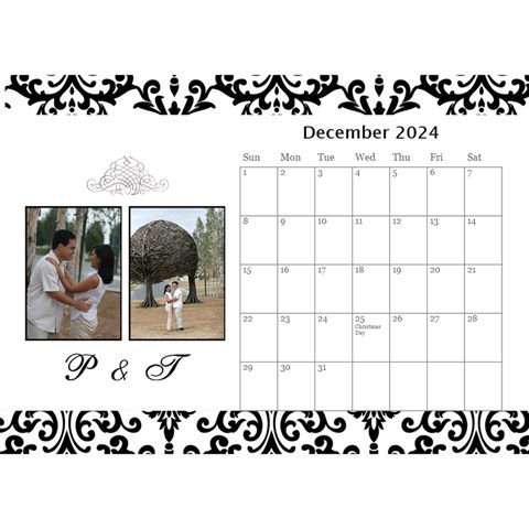 Desktop Calendar 8 5  X 6  Dec 2024