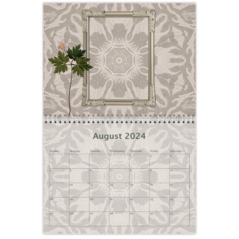 Pretty Lace Calendar (12 Month) By Lil Aug 2024