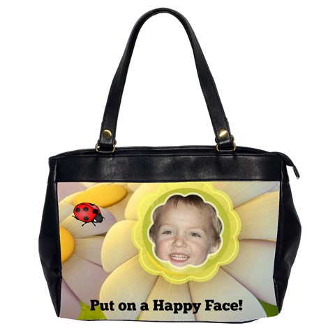 Happy Face Office Handbag By Joy Johns Front